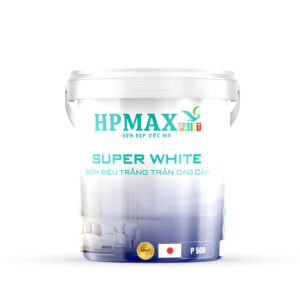 SUPER WHITE - SƠN SIÊU TRẮNG TRẦN CAO CẤP